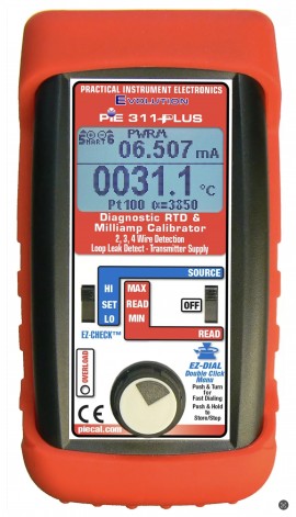 PIECAL PIE 311PLUS Diagnostic RTD and Milliamp Calibrator-