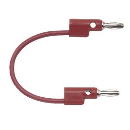 Pomona B-36-2 Banana Plug Patch Cord, Red, 36"-