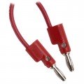 Pomona B-48-2 Stacking Banana Plug, 48&quot; Red-