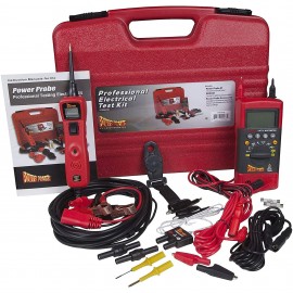 Power Probe PWP-PPROKIT01 Electrical Test Kit with carrying case, CAT IV 600V-