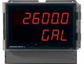 Precision Digital PD2-6000-7H7 Helios 4-Relay Process Meter, 12 to 24VDC, 4 to 20mA Output-