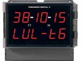 Precision Digital PD2-6001-7H0 Helios Feet/Inches Level Meter, 12 to 24VDC-