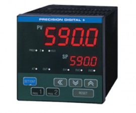 Precision Digital PD558-6RB-00 Nova Ramp and Soak Controller, relay/2 current output, 1/4 DIN-