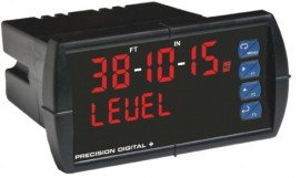 Precision Digital PD6001-7R0 ProVu Feet/Inches Digital Panel Meter, 1/8 DIN-