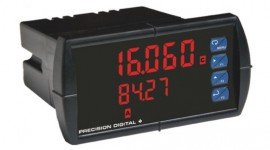 Precision Digital PD6060-6H0 ProVu Dual Analog Input Process Digital Panel Meter with SunBright, no outputs-