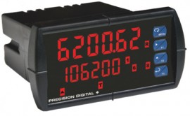 Precision Digital PD6200-7R7 ProVu Analog Input Flow Rate/Totalizer Digital Panel Meter, 1/8 DIN-