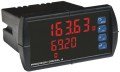 Precision Digital PD6363-6R2 ProVu Dual Pulse Input Flow Rate/Totalizer Digital Panel Meter, 2 relays-