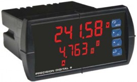 Precision Digital PD6400-6R5 ProVu High-Voltage and Current Digital Panel Meter, 2 relays, 4 to 20 mA output-