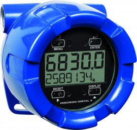 Precision Digital PD6830-APA-I ProtEX-RTP Explosion-Proof Pulse Input Flow Rate/Totalizer, DC Powered-