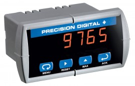 Precision Digital Trident PD765-6R2-00 Temperature Panel Meter with 2 Relays, 85-265 VAC-