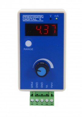 Precision Digital PD9502 Signal Generator, 0 to 20 mA, 0 to 10 VDC-