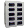 Precision Digital PDA2310 NEMA 4X Plastic Horizontal Enclosure for _ DIN digital panel meters, 10 cutouts-