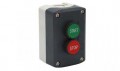 Precision Digital PDA2362-SS Plastic Control Station, green start and red stop buttons-