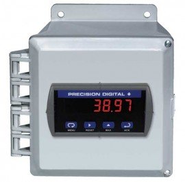 Precision Digital PDA2501 Plastic NEMA 4X Horizontal Enclosure, 7.7 x 6.4 x 5.1in, 1 Cutout-