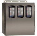Precision Digital PDA2603-V Stainless-Steel NEMA 4X Vertical Enclosure, 13.5 x 12.9 x 6in, 3 Cutouts-