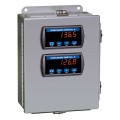 Precision Digital PDA2703-2 Steel NEMA 4 Horizontal Enclosure, 11.5 x 8.9 x 4in, 2 Cutouts-