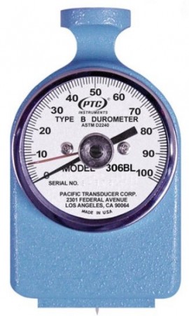 PTC Instruments 306BL Durometer Shore B Scale, 0 to 100 points-
