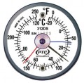 PTC Instruments 312DSMM Dual-Scale Magnetic Surface Thermometer with max-min hands, 0 to 250&amp;deg;F/-20 to 120&amp;deg;C-