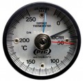 PTC Instruments 313CRRMM Magnetic Rail Thermometer with max-min hands, -20 to 250&amp;deg;C-