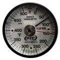 PTC Instruments 313FRRL Magnetic Rail Weld Thermometer with ancillary hand, 0 to 500&amp;deg;F-