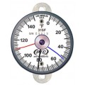 PTC Instruments 315FT1MM Tab Mount Surface Thermometer with max-min hands, 0 to 150&amp;deg;F-