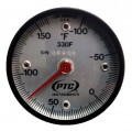 PTC Instruments 330FRR Magnetic Rail Thermometer, -100 to 160&amp;deg;F-