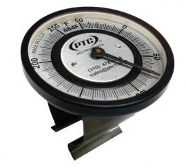 PTC Instruments 483CL Clip-On Pipe Thermometer, -20 to 70&amp;deg;C, large clip (1.63 to 2.38&amp;quot;)-