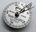 PTC Instruments 574CM Spot Check Thermometer with magnetic leaf spring and max-min hands, 10 to 260&amp;deg;C-