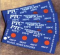 PTC Instruments 612.1 Temperature Labels, 4-spot (120&amp;deg;F, 140&amp;deg;F, 160&amp;deg;F, 180&amp;deg;F)-