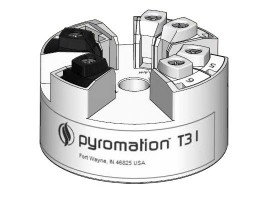 Pyromation T31 Universal Pt100 and Pt1000 RTD Temperature Transmitter, Unconfigured-