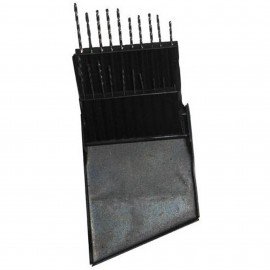 Qualtech DWD20J-SET Drill Bit Set, 20-pack, High Speed Steel-