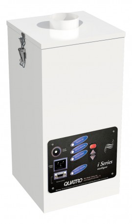 QUATRO SPB100-16 Low Profile Light Duty Solder Fume Extractor, 120 V/60 Hz/1 A-