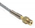 Ralston 1M1M-HOS-1m Quick-Test Microbore Hose, 6900 psi, &amp;frac18;&amp;quot; NPT brass hose end-