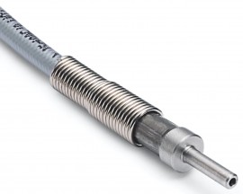 Ralston 1S1S-HOS-2ft Quick-Test Hose, 0.13&quot; stainless-steel tube stub ends, 2&#039; L-