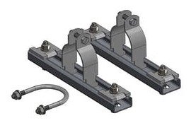 Ralston DGAU-0368-2 FieldLab Pole Mounting Kit for outdoor enclosure-