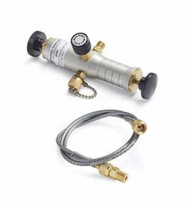 Ralston DP0V Pneumatic Hand Pump with 3' hose, &amp;frac14;&amp;quot; male NPT, 125 psi-