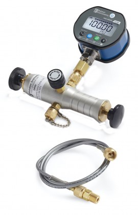 Ralston DP0V Pneumatic Pump Kit with 30 psi/210 kPa LC20 gauge, 3ft hose, 1/4&quot; MNPT adapter-