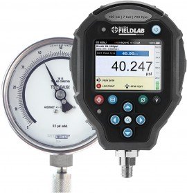 Ralston FLP1-GF-QF FieldLab Digital Pressure Calibrator with female quick-test bottom connection, 30 psi-