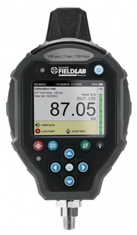 Ralston FLP1-GR-QM-W1 FieldLab Digital Pressure Calibrator, 3,000 psi, male quick-test bottom connection/wireless module-