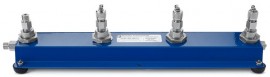 Ralston MF4S-QM 4-Port Manifold with Quick-Test connections, 5,000 psi-