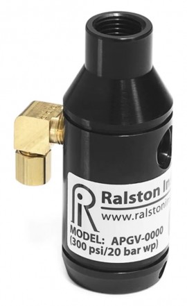 Ralston QTAP-0006 APGV Pumping Cylinder with 1 ell installed-