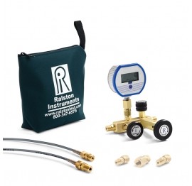 Ralston QTCM-3KpsiG-D QTCM Manifold, 3000 psiG digital gauge-
