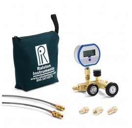 Ralston QTCM-3KpsiG-D QTCM Manifold, 3000 psiG digital gauge-