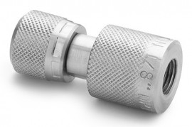 Ralston QTHA-1FSA-QD Female NPT Quick-Connect x Female Quick-Test Adapter, 0.13&quot;, stainless steel-