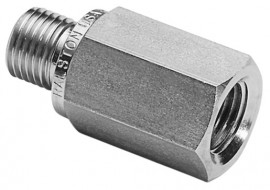 Ralston QTHA-2FS0 Female NPT Quick-test Adapter, 5000 psi, &amp;frac14;&amp;quot; female NPT-
