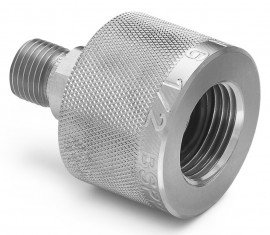 Ralston QTHA-4FS0-RG-QD G Female BSPP Quick-Disconnect x Male Quick-Test Adapter, 0.5&quot;, stainless steel-