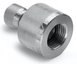 Ralston QTHA-4FSA-RG-QD Female BSPP Quick-Disconnect x Female Quick-Test Adapter, 0.5", stainless steel-