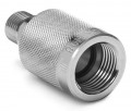Ralston QTHA-4FSF-QD Stainless-Steel Adapter, 0.5&quot; female 37&amp;deg; flare (AN/JIC -08) x male Quick-Test-