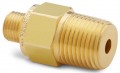 Ralston QTHA-4MB0 Male NPT x Male Quick-Test Adapter, 0.5&quot;, brass-