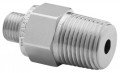 Ralston QTHA-4MS0 Male NPT Quick-test Adapter, 5000 psi, &amp;frac12;&amp;quot; male NPT-